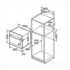 Kích thước máy rửa bát Bosch SKS62E32EU